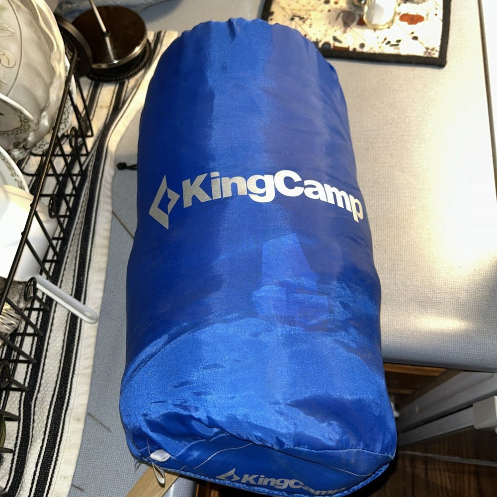 King Camp Blue Sleeping Bag Never Been Used See Discription